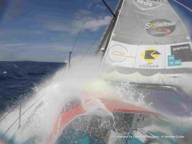 Day 68 – Nandor Fa – Spirit of Hungary – Vendée Globe © Nandor Fa / Spirit of Hungary / Vendée Globe